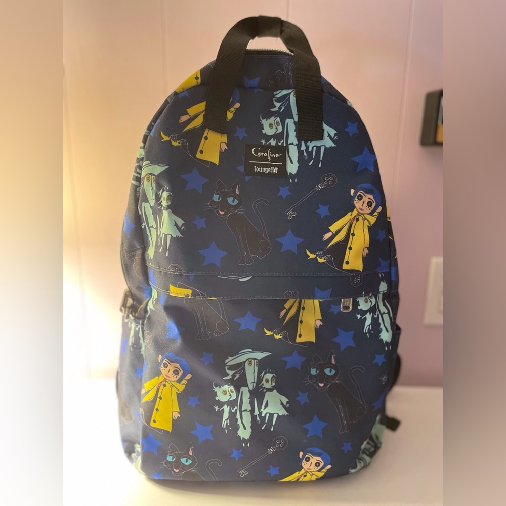 Coraline backpack gently used